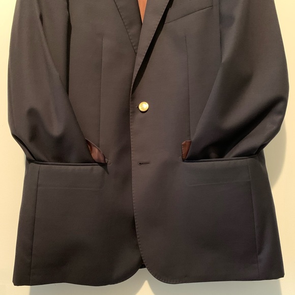 EUC Baroni Couture Navy Blazer - Picture 3 of 14